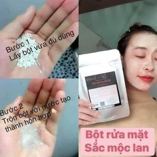 Bột Rửa Mặt Thảo Dược Sắc Mộc Lan