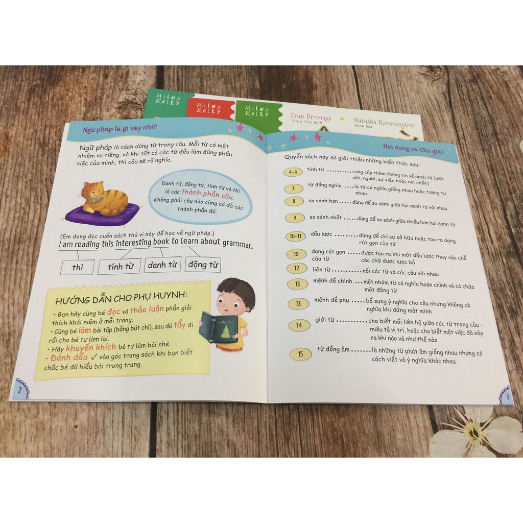 Sách - Bé học ngữ pháp tiếng Anh - Combo 4 cuốn dành cho bé từ 5 đến 7 tuổi