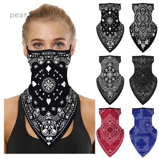 Khăn bịt mặt Bandana chống gió/ chống bụi bằng vải lụa băng cho đi xe moto/ đạp xe đạp