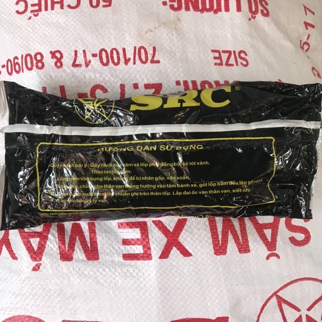 Ruột săm xe máy 275-17 Sao Vàng SRC Chính hãng - Mẫu mới nhất