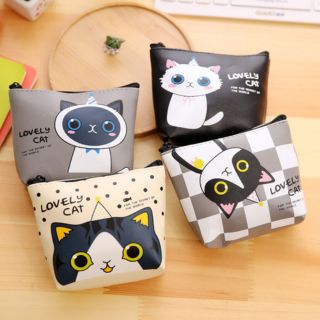 Ví tiền mini hình mèo cute