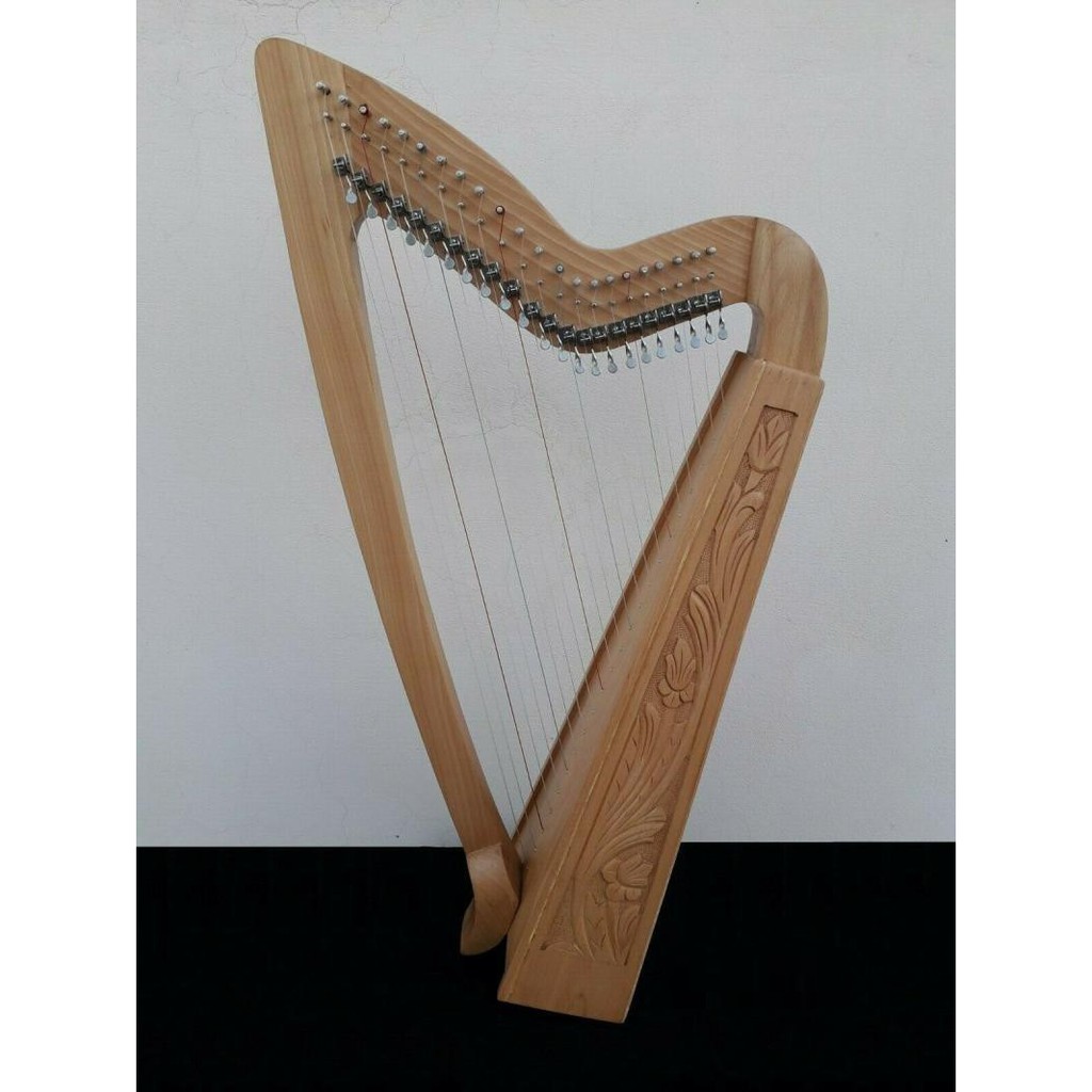 Đàn Lyre Harp đàn hạc thủ công Tặng phụ kiện giáo trình bảo hành thân đàn 10 năm tặng đàn kalimba 17 phím KATENE-W01032