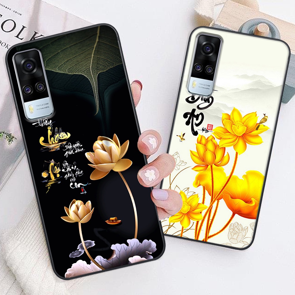 Ốp lưng Vivo Y51 2020 / Y53S in hình chữ tài chữ lộc, Cha Mẹ, bình an SIÊU ĐẸP