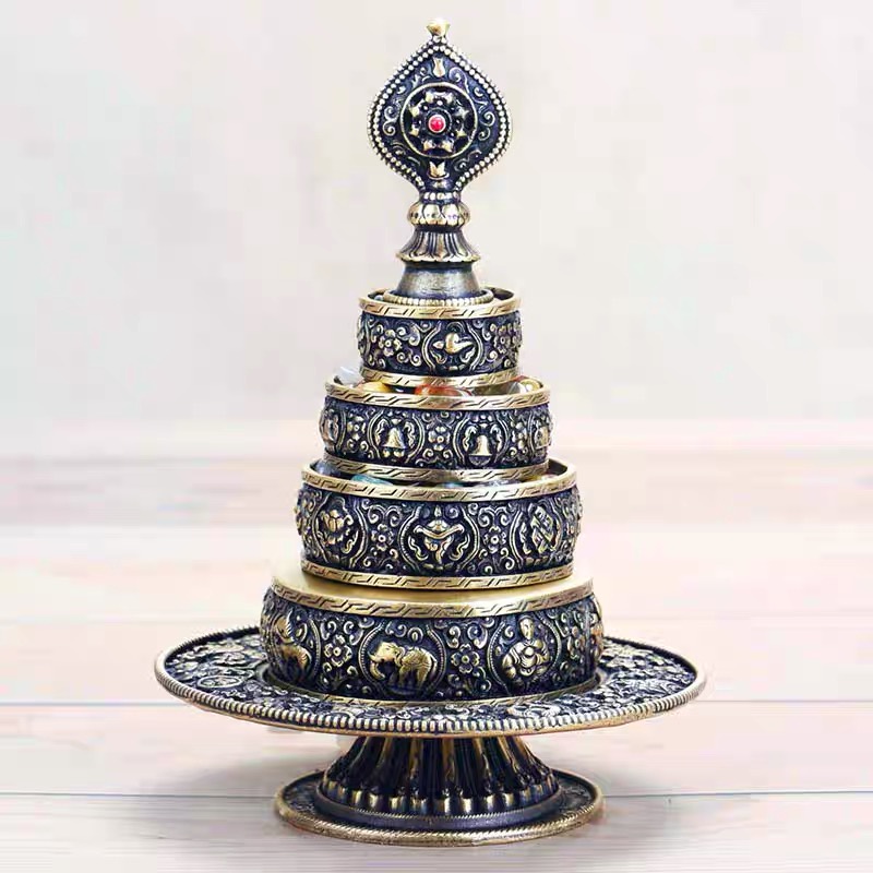 [PBMC]Mandala đồng 3'' (D156Q-5) KV (KHÔNG KÈM ĐÁ)