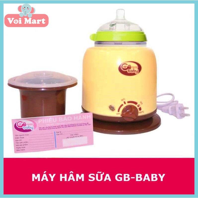 SIÊU SALE Máy Hâm Sữa 3 Chức Năng GB Baby chính hãng