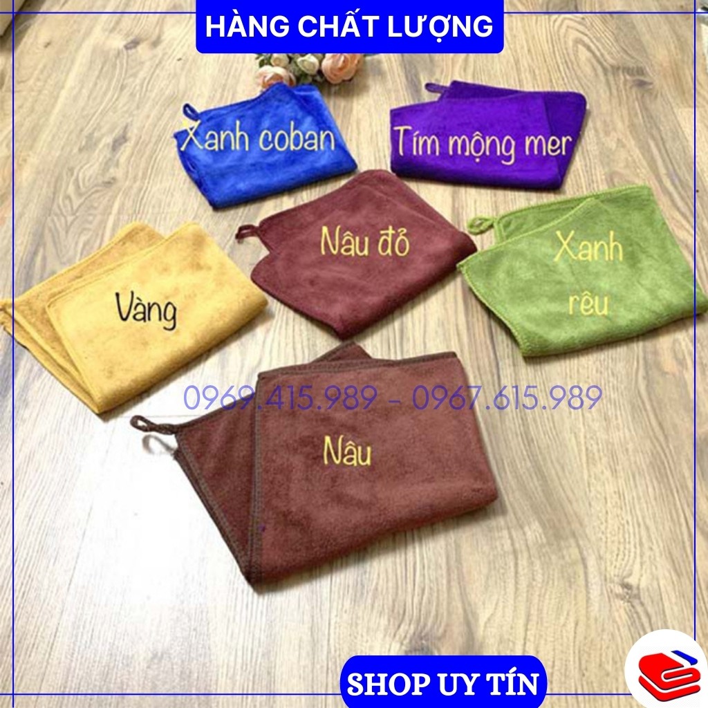 Khăn nail, khăn làm móng hình vuông, kích thước 30*30cm