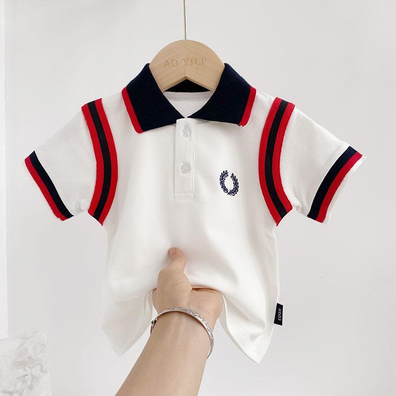 Áo polo Tay Ngắn Mùa Hè Dành Cho Bé Trai 1-3 Tuổi