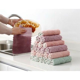 Khăn Lau Chén Đa Năng Nhỏ Gọn Chữ Nhật 13*24cm