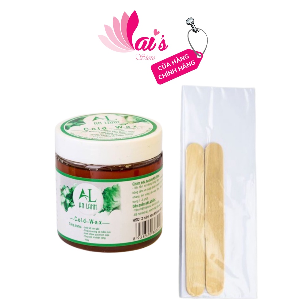 Wax Lông An Lành &amp; Mỡ Trăn An Lành Sáp Wax Lông Lạnh Wax Lông Nách Tay Chân Hiệu Quả  An Toàn Cho Da - LAI'S STORE