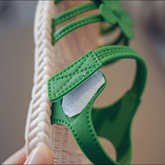 SUGE Xăng đan Công Chúa Đế Mềm Thời Trang Mùa Hè Cho Bé Gái