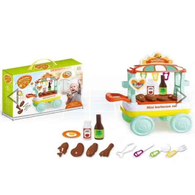 Đồ chơi xe đẩy BBQ