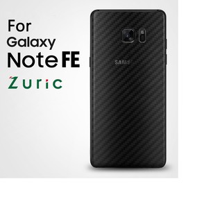 Bộ 3 miếng dán lưng mặt sau vân Carbon 3D chống xước cho điện thoại Samsung Note FE , Samsung Note 8, Note 9