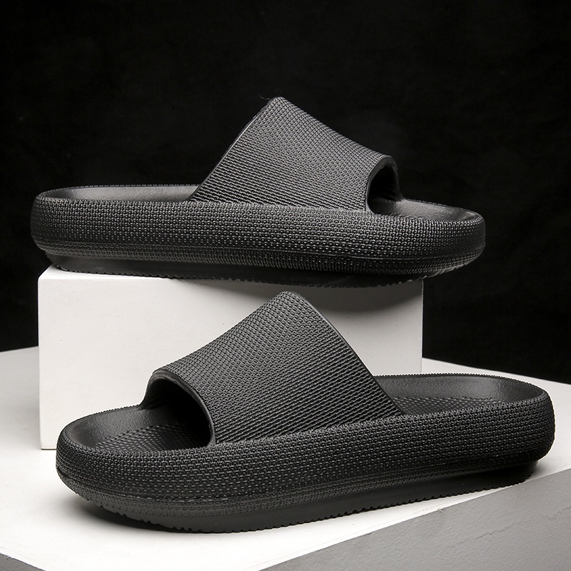 Dép Đi Trong Nhà Chống Trượt Siêu Nhẹ Phong Cách Nhật Bản Cho Nam Nữ