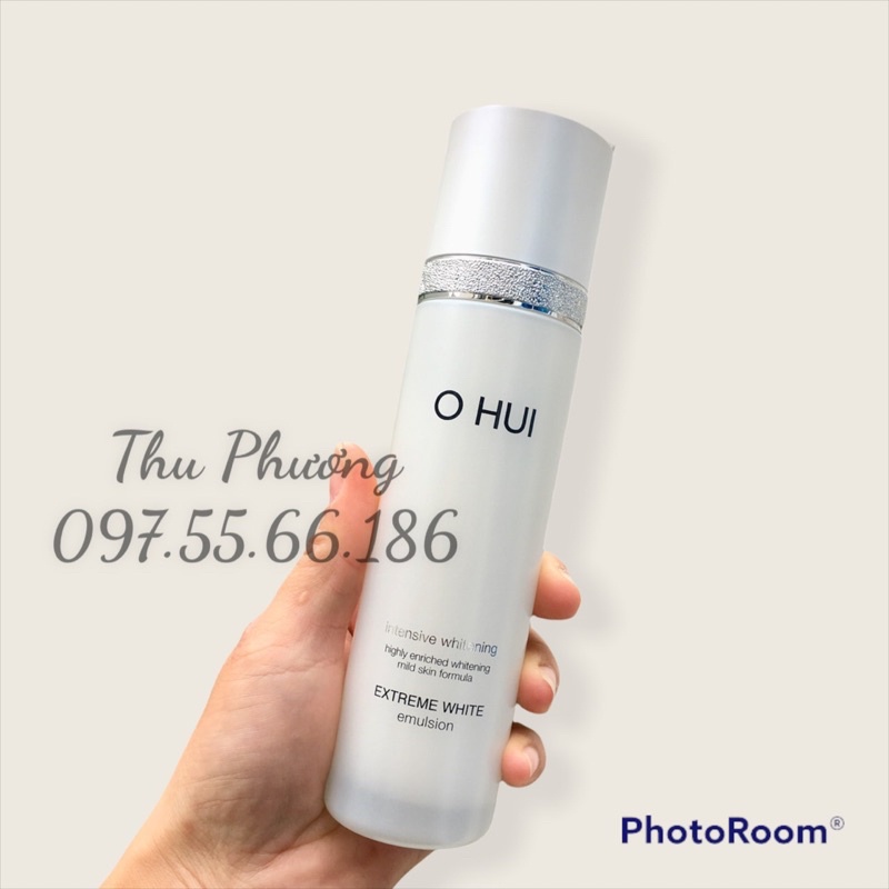 sữa dưỡng trắng da ohui white 130ml ( tách set)