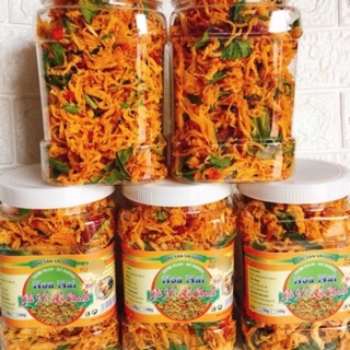 [Giá Sỉ] 5KG Khô gà lá chanh loại 1 [10 hũ]