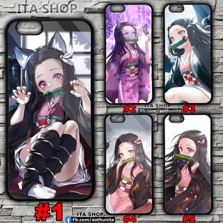 Ốp lưng Nezuko - Ốp lưng Anime Kimetsu No Yaiba cho các máy ( I.phone, Oppo, Samsung, Vivo...)