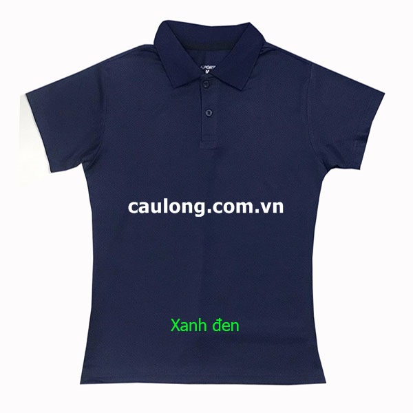 Áo Cầu Lông Nam Nữ Cổ Bâu Yonex Xanh Đen
