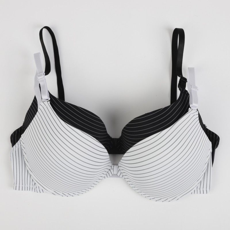 Spring & Summer Seamless Sexy Front Closure Bra Girls's Push Up Underwear Buckle Female Small Chest Bra Underwire | WebRaoVat - webraovat.net.vn