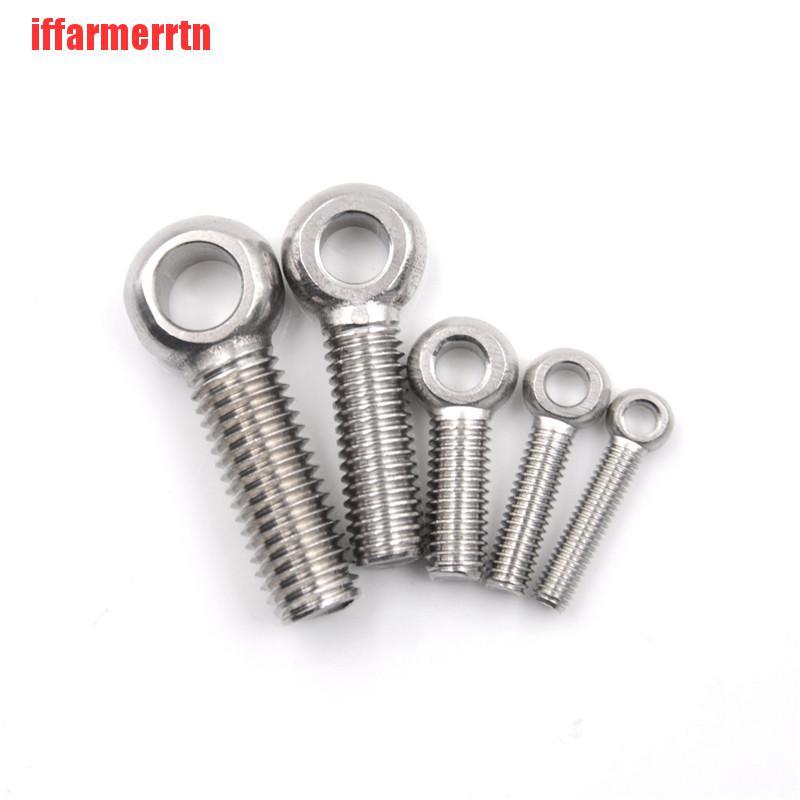 Set 5 Ốc Vít Bằng Thép Không Gỉ M5 M6 M8 M10 M12