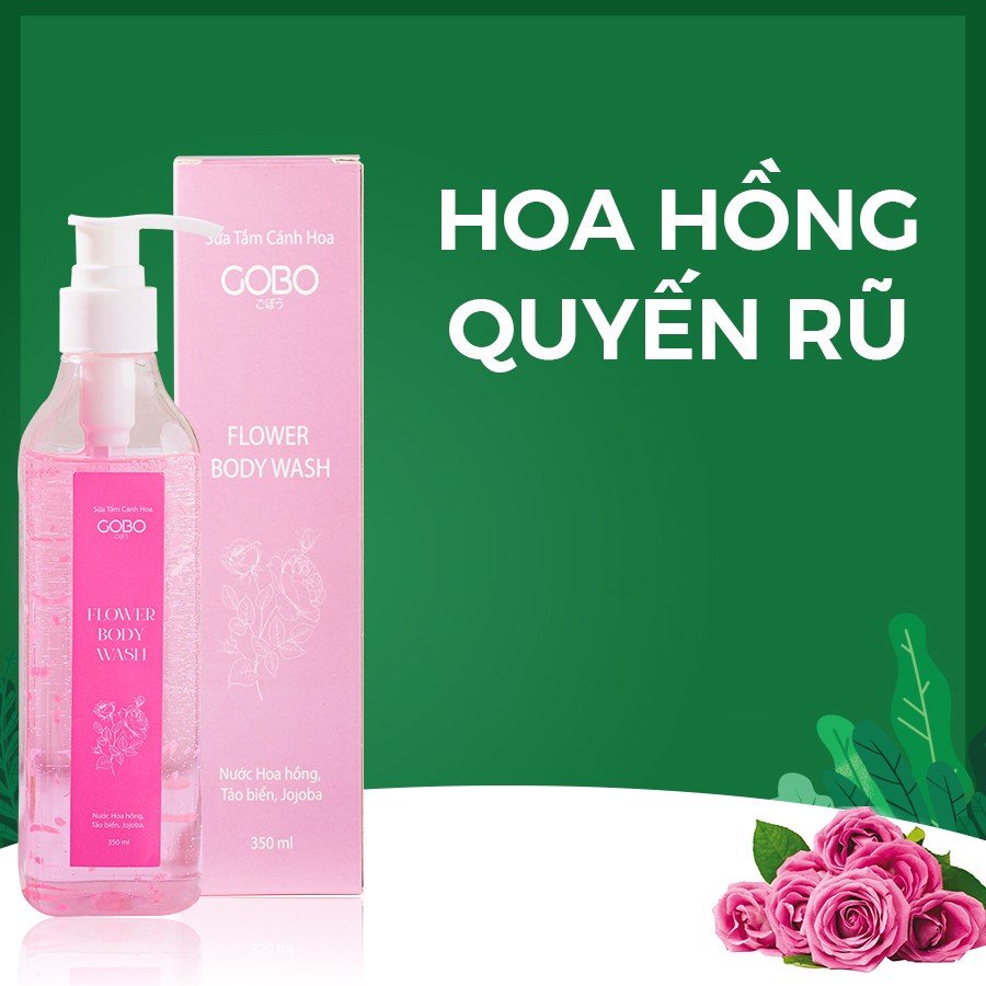 Sữa tắm cánh hoa GOBO