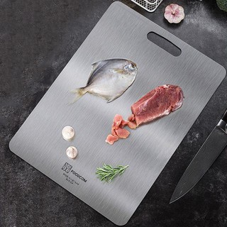 Thớt Inox  SUS 304 cao cấp kháng khuẩn, cường lực, chống ấm mốc, không gỉ, dày 2mm kích thước lớn