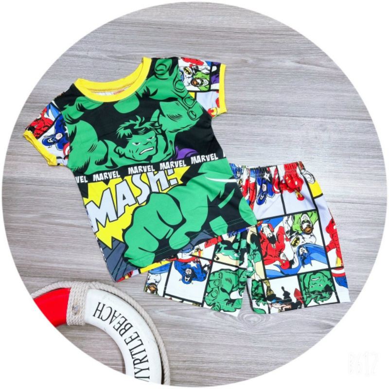 12-25kg Bộ thun lạnh vải đẹp in 3d co giãn 4 chiều ẢNH THẬT, VIDEO