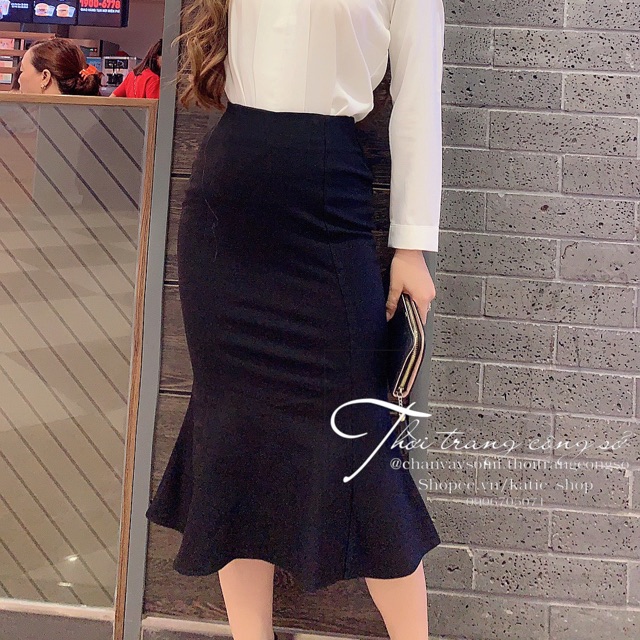 Chân Váy Công Sở Đuôi Cá Dài MSCV120 | BigBuy360 - bigbuy360.vn