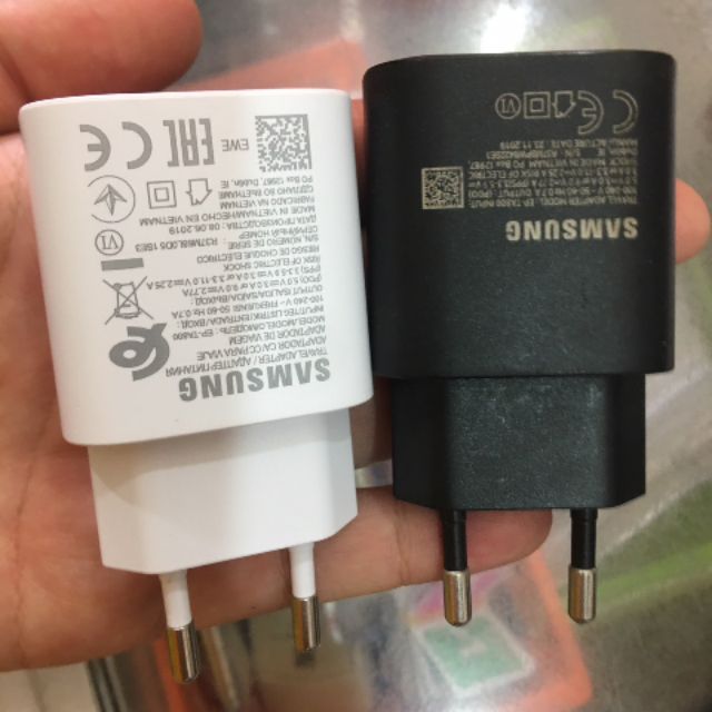 Củ sạc nhanh Samsung 25W cổng Type C cho S10, S10+, S20, S20+, S20ultra,  Note 10, Note 10 Plus CHÍNH HÃNG ( medin VN)