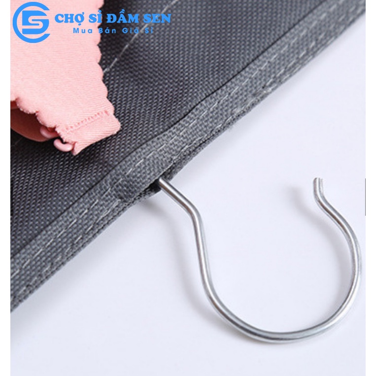 Túi lưới treo đựng đồ 2 mặt nhiều ngăn, túi đựng đồ cá nhân thông minh tiện ích G389-TuiLuoi-30N