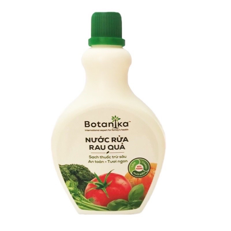 24 Chai Nước Rửa Rau Quả Botanika 500ml