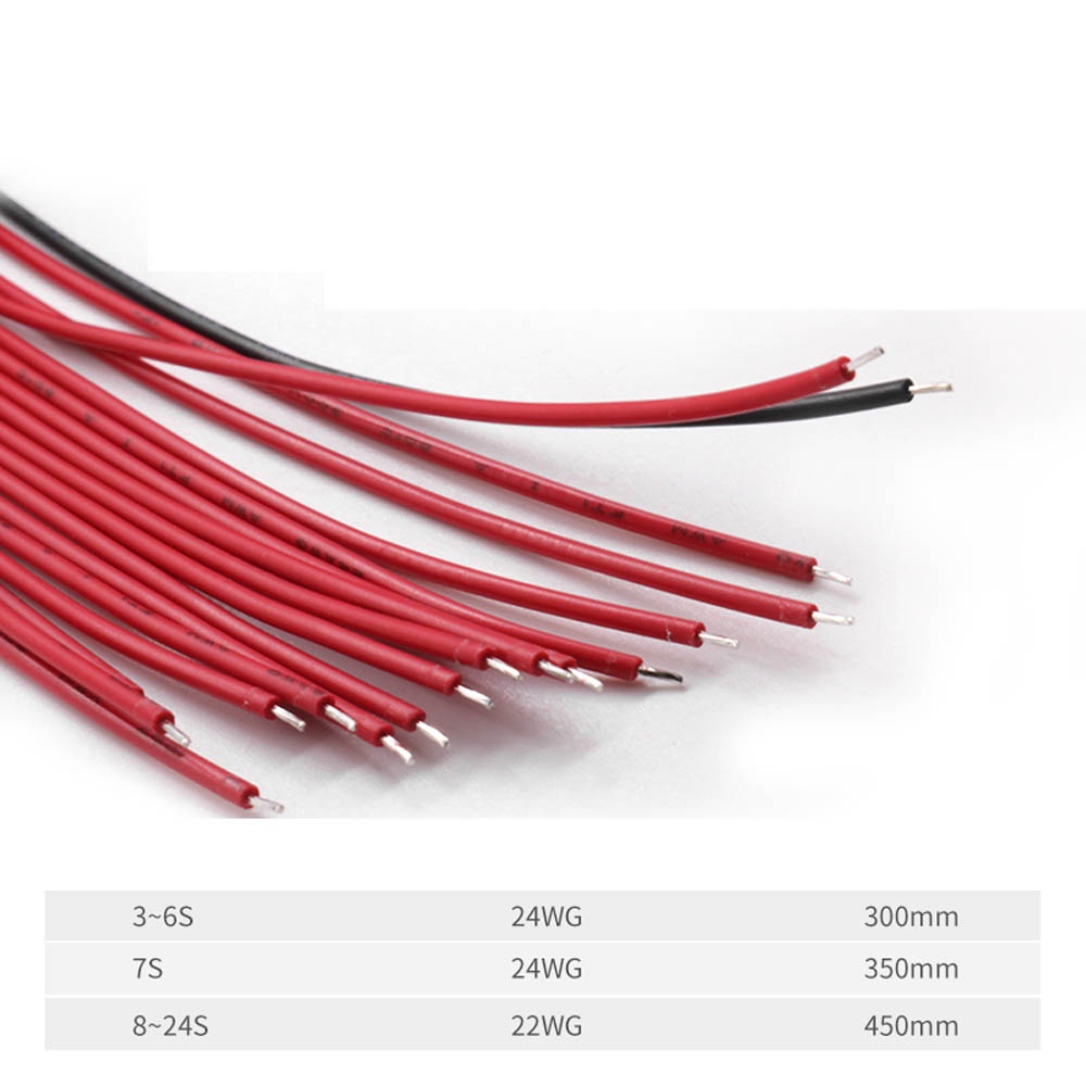 Dây Cân Bằng Pin Lithium 4pin- 17pin BMS PH2.0 / PH2.5 Cho Pin Li-ion lifepo4 3S 4S 6S 7S 8S 10S 13S 14S 16S 17S 20S