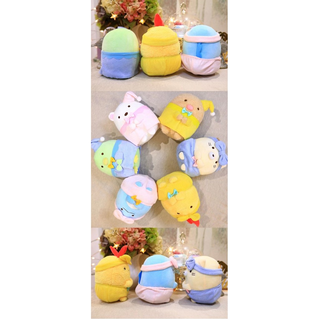 sumikko quàng khăn tắm gấu bông G2B14 sumikko gấu bông cute gấu bông dễ thương 20cm