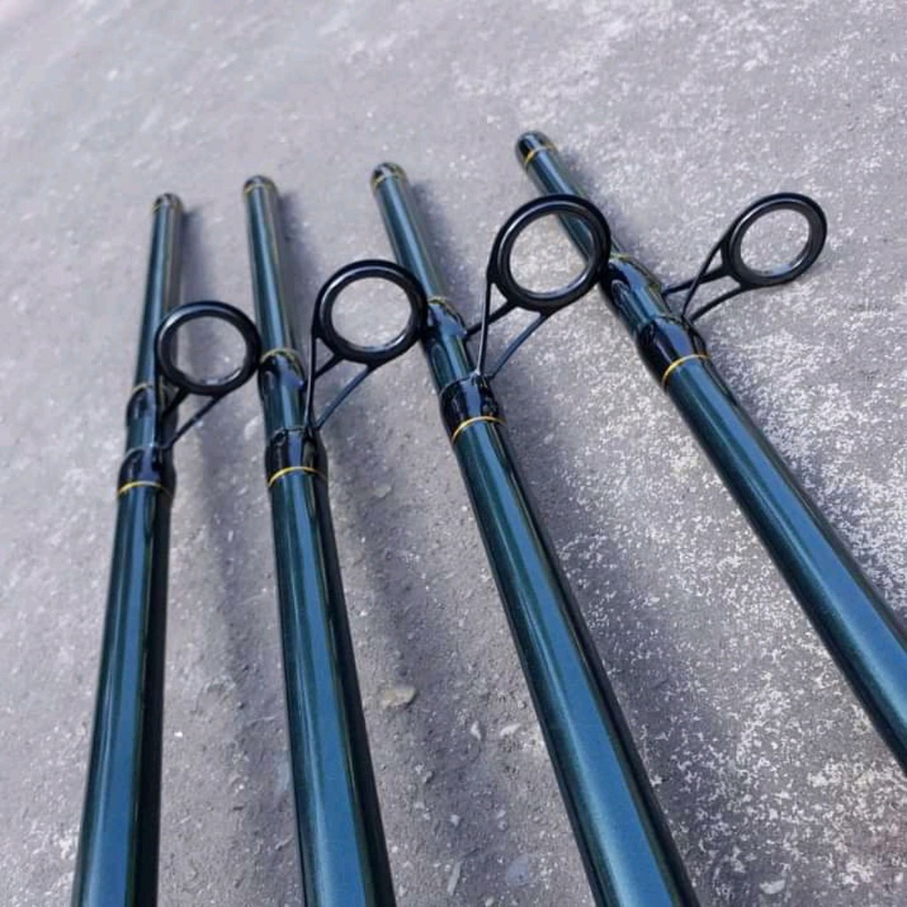 Cần câu Daiwa 576 Chuyên bạo lực, Khoen - thân cần to khỏe