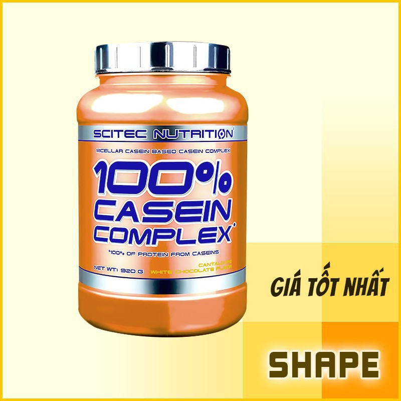 CASEIN COMPLEX | Nuôi Cơ Ban Đêm 920g - Chính Hãng Scitec Tại Shape Store