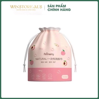 Khăn Lau Mặt Dùng 1 Lần Lau Khô, Lau Ướt, Tẩy Trang, Khăn Giấy Đa Năng Animerry Nội Địa Trung