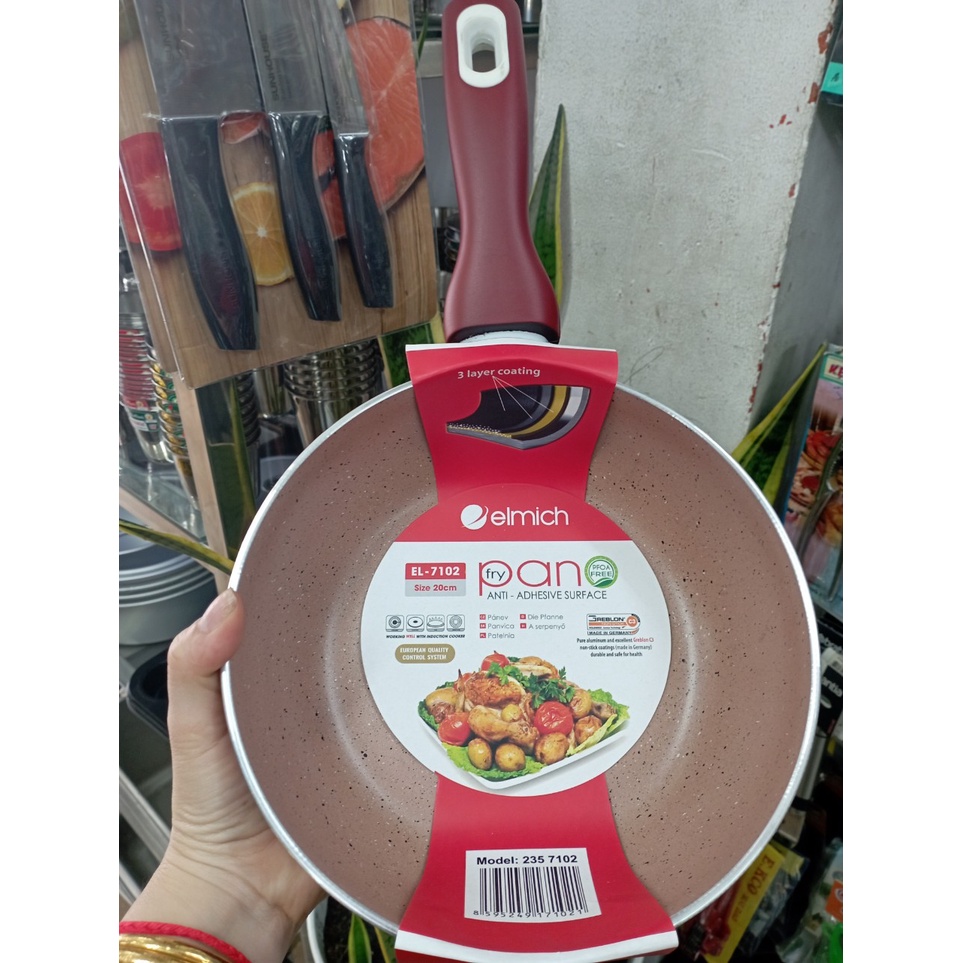 Chảo điện từ Elmich EL7102, EL7103,EL7104,EL7105