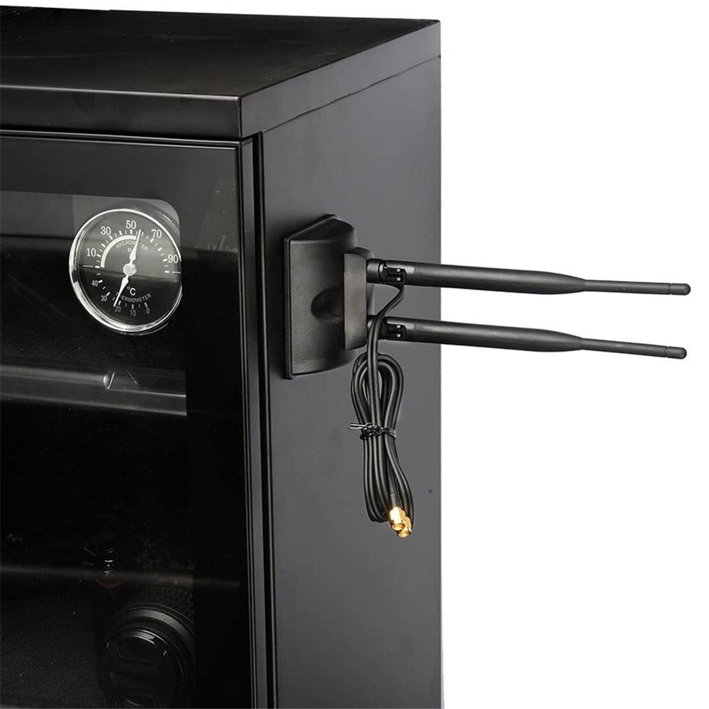 Bộ định tuyến không dây đầu nối wifi ăng-ten USB băng tần kép cho PCI-E thẻ mạng cơ sở từ tính nhiều màu bền RP-SMA | BigBuy360 - bigbuy360.vn