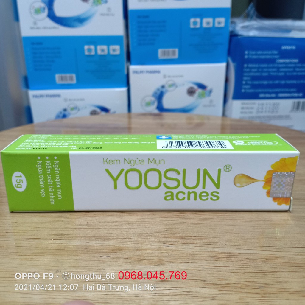 Kem ngừa mụn YOOSUN acnes tuýp 15g