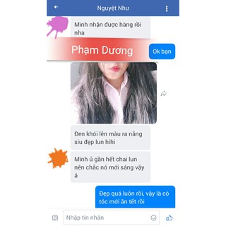 Thuốc nhuộm tóc ĐEN KHÓI, ĐEN RÊU