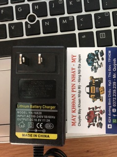 Xạc arapter 12-16.8-21 v lion (tv)