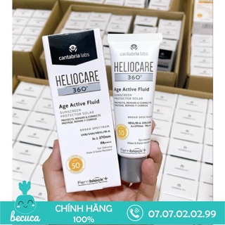 Kem Chống Nắng Heliocare Age Active Fluid 50ml