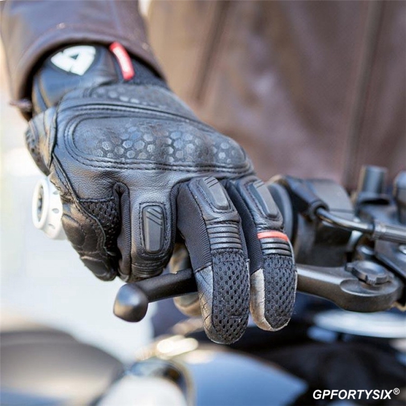 Revit Dirt 2 Găng tay da xe máy Lưới thoáng khí Hiệp sĩ Đua xe Găng tay bảo hộ chuyên nghiệp Đạp xe Đạp xe Chống trượt Găng tay Moto cổ điển chống trượt Nguồn cung cấp thiết bị REG-100