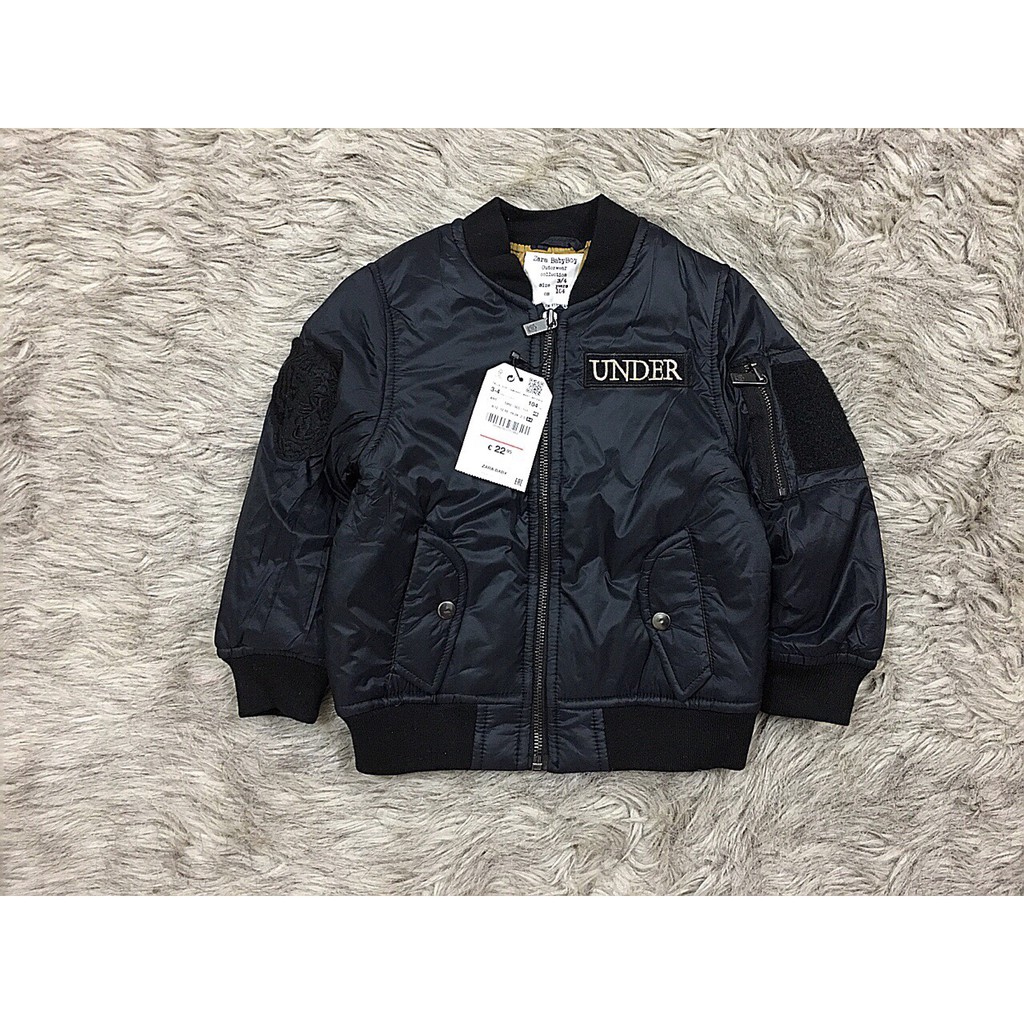 Áo khoác bomber Zara bé trai