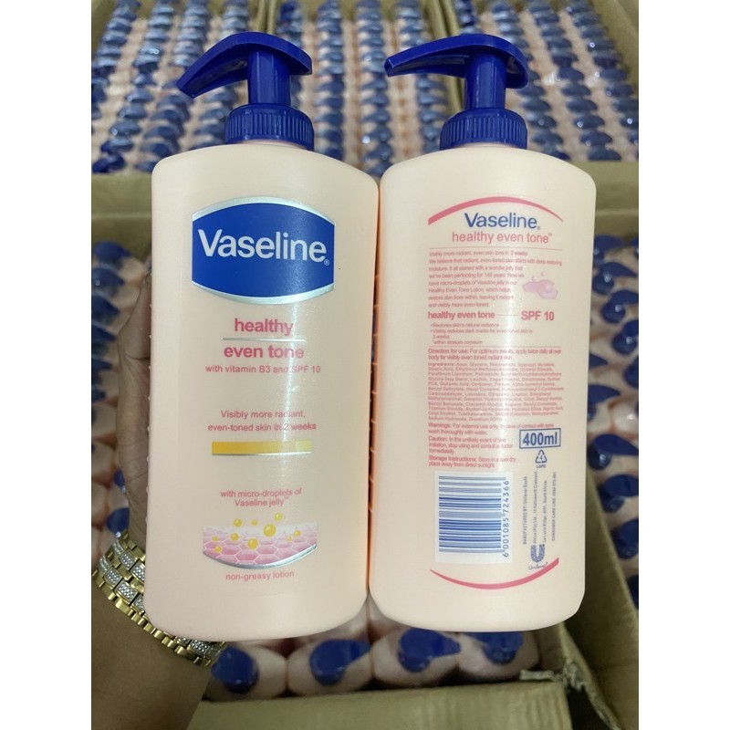 Dưỡng thể chống nắng SPF Vitamin B3 Vaseline 400ml