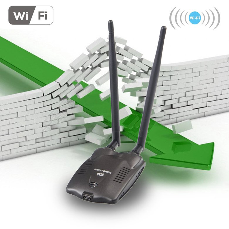 Bộ chuyển đổi Wi-Fi USB không dây N9100 công suất cao 3000mW cho bộ chip Ralink 3070 PK | WebRaoVat - webraovat.net.vn