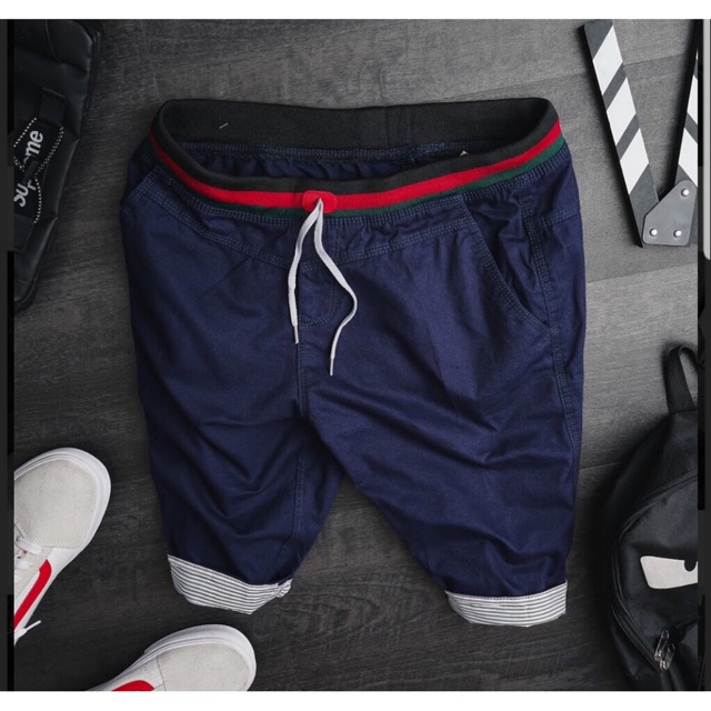 Quần Short Nam Kaki Lưng Thun LD02 | BigBuy360 - bigbuy360.vn