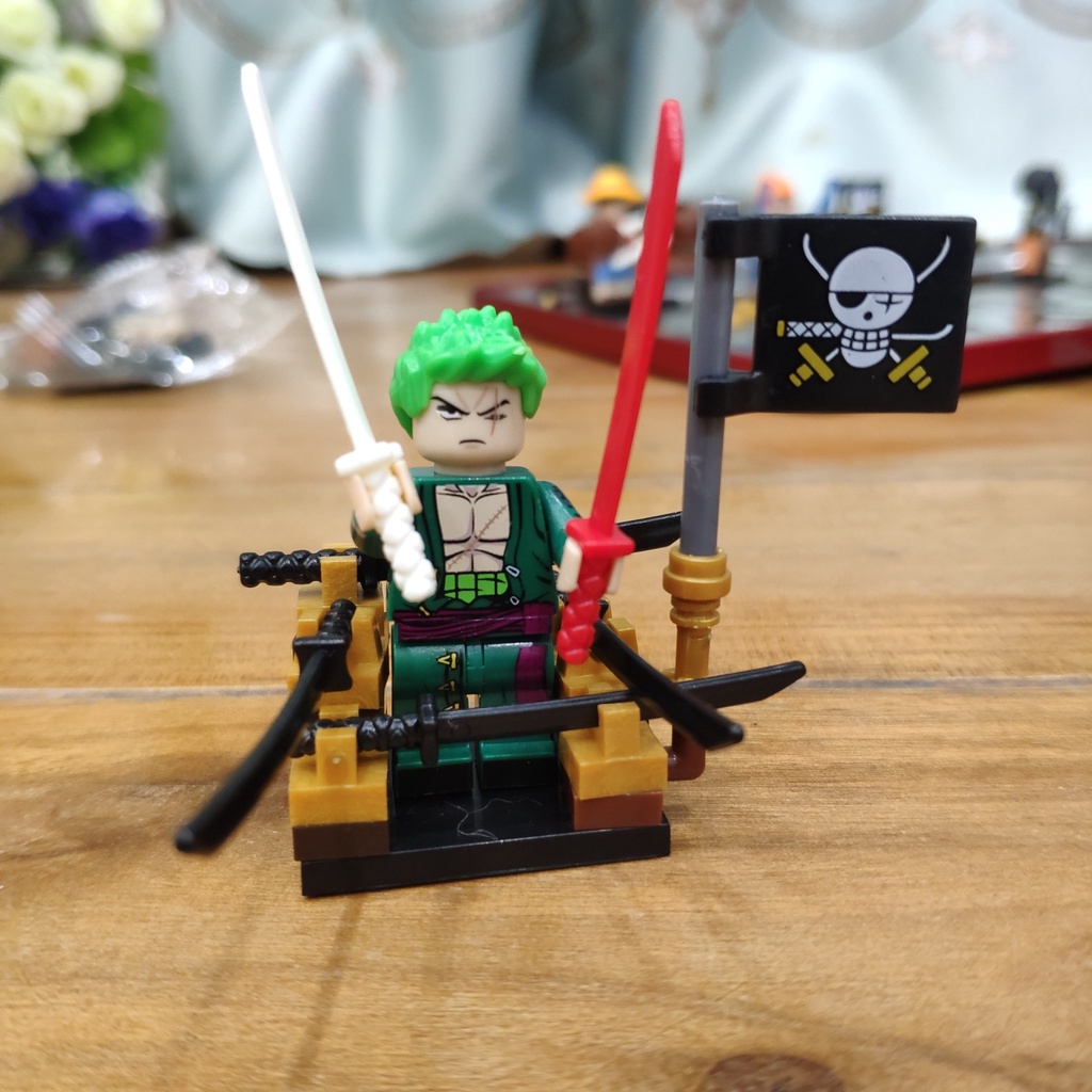 [mẫu hot] Bộ đồ chơi xếp hình lắp ghép lego one piece shank nami franky chopper luffy sanji zoro brook onepiece