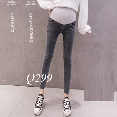Quần Bầu Xinh Quần Jean Bầu Trẻ Trung Năng Động Q299