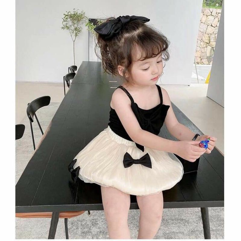 Combo set 2 dây bé gái