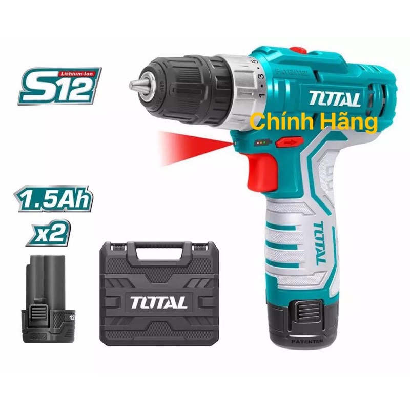 TOTAL Máy khoan dùng pin 12V  TDLI12325